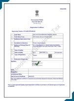 DAC Aviation GST Registration Certificate