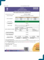 DAC Aviation MSME Udyam Registration Certificate